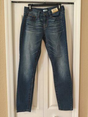 Mudd Juniors Basic Heavy Stitch Skinny Jeans Size 7